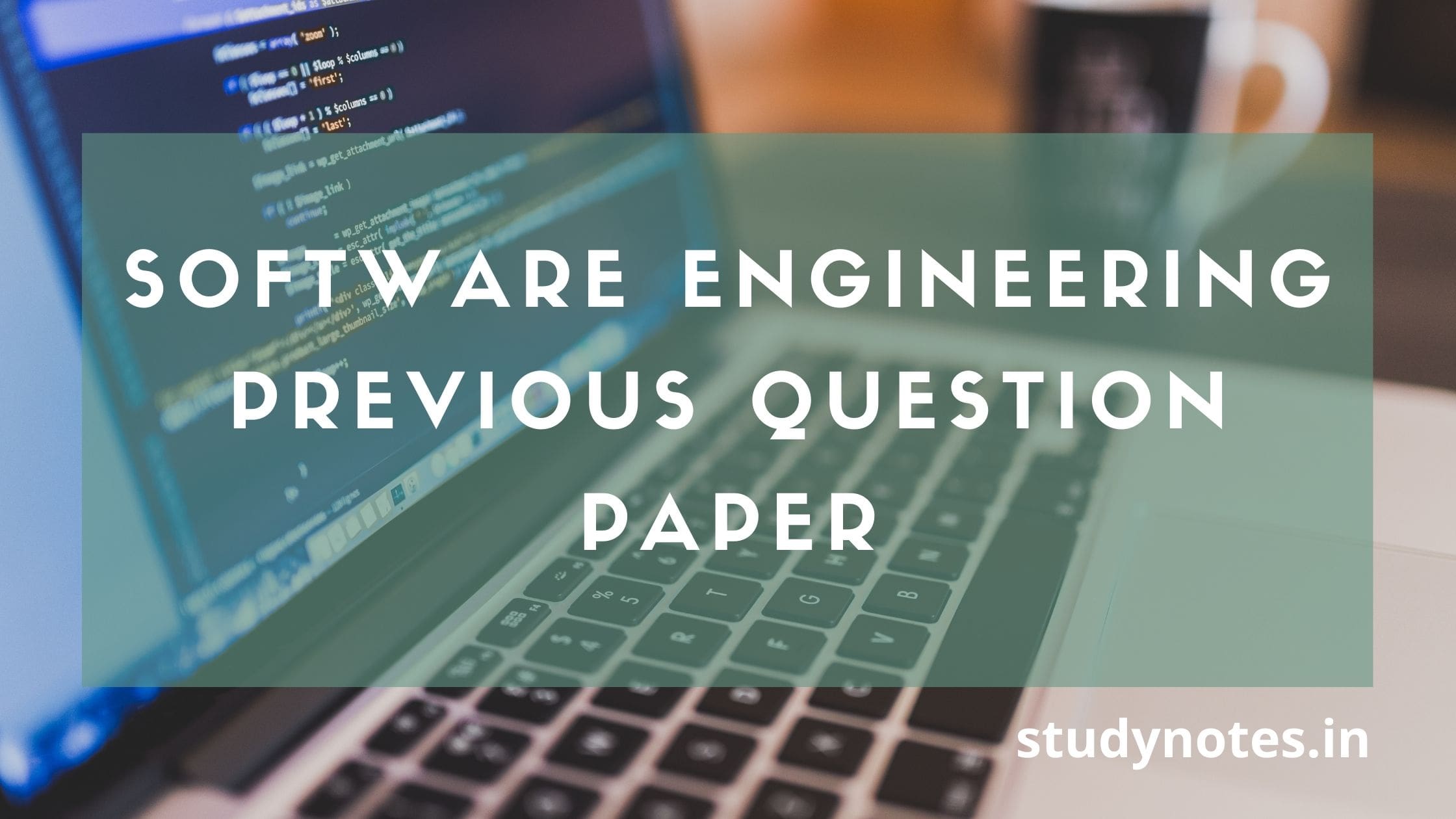 Software Engineering qp