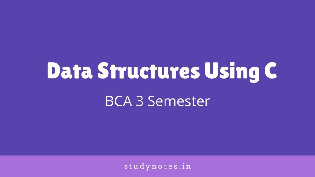Data Structures Using C Previous Question Paper
