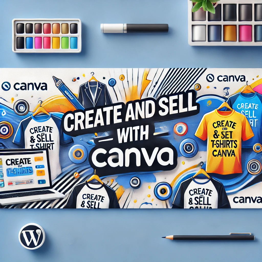 Create and Sell Shirts with No Design Skills Using Canva | Online ...